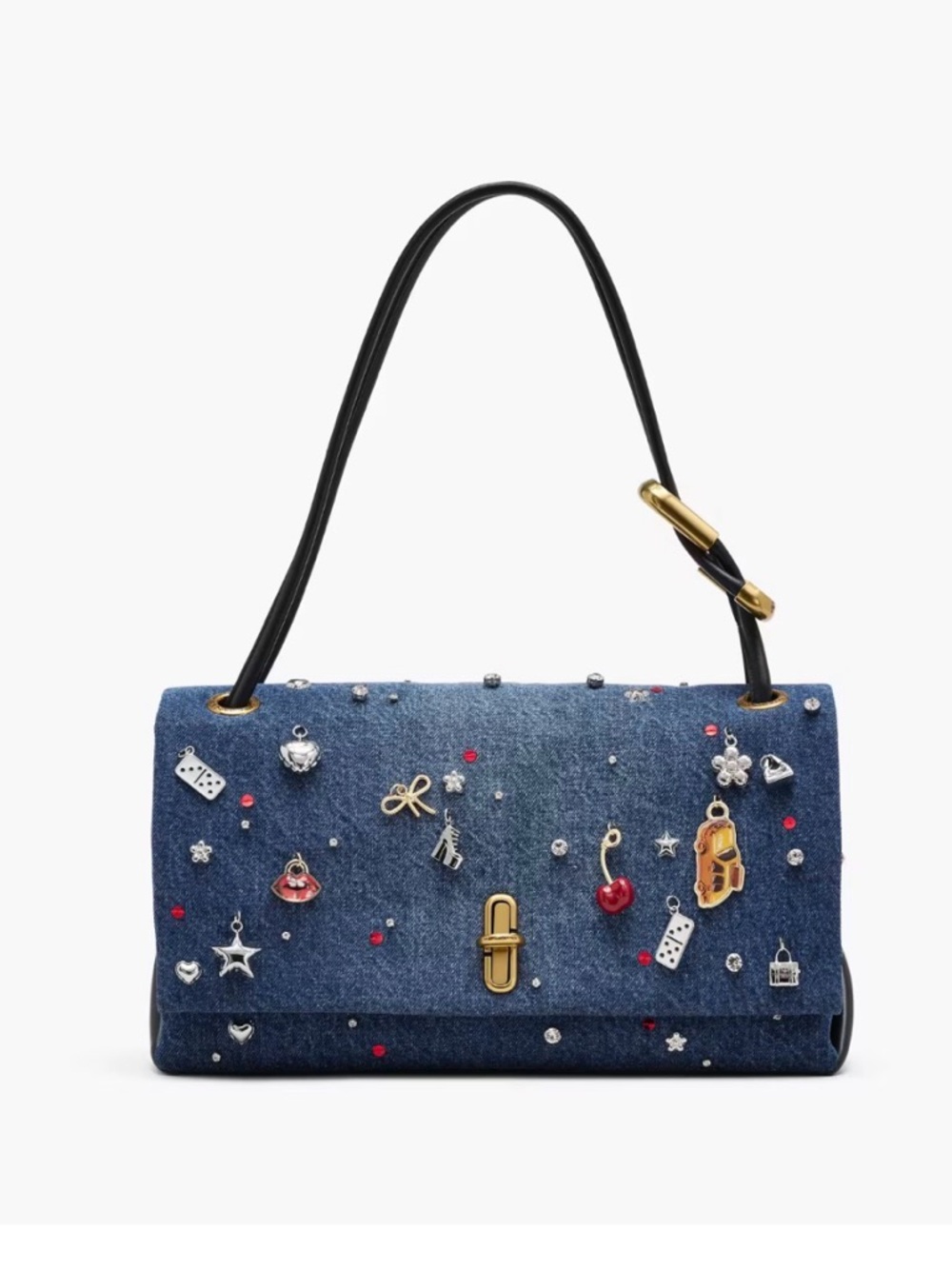Marc Jacobs Denim Charm Bucket Bag - Blue - Picture 6 of 7